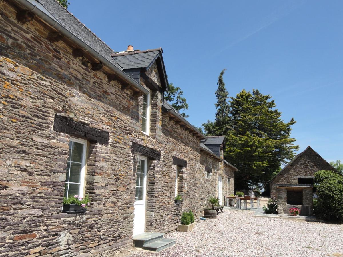 Longere Ville Voisin - Chambre D'Hote Augan ภายนอก รูปภาพ