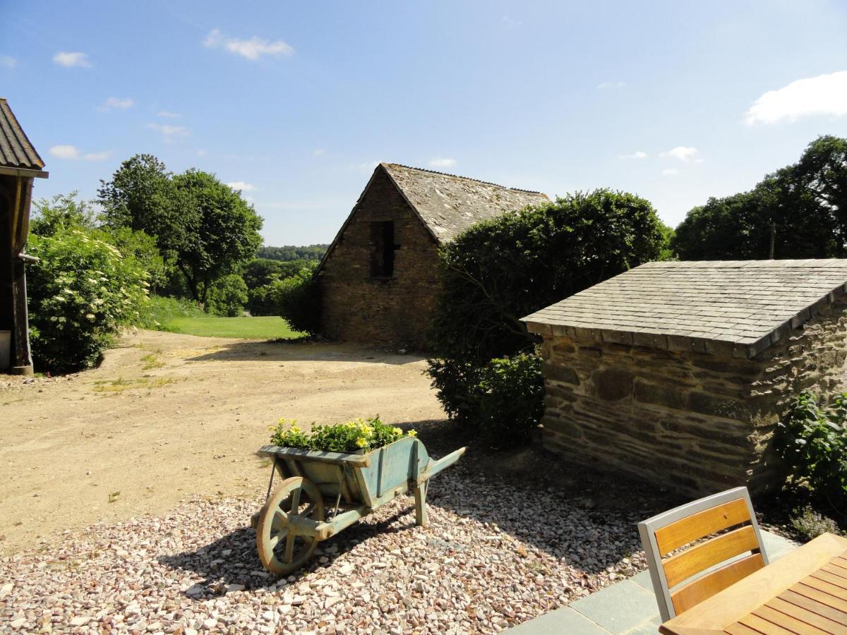 Longere Ville Voisin - Chambre D'Hote Augan ภายนอก รูปภาพ